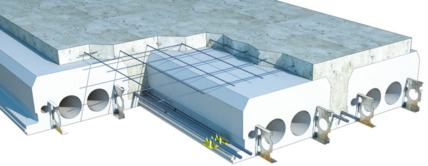 Formas de Betão Isolado para lajes e Coberturas